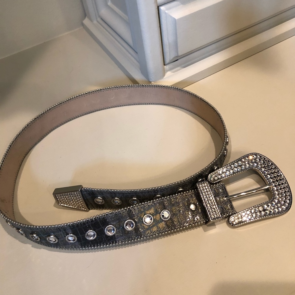 Crystal Studded Belt